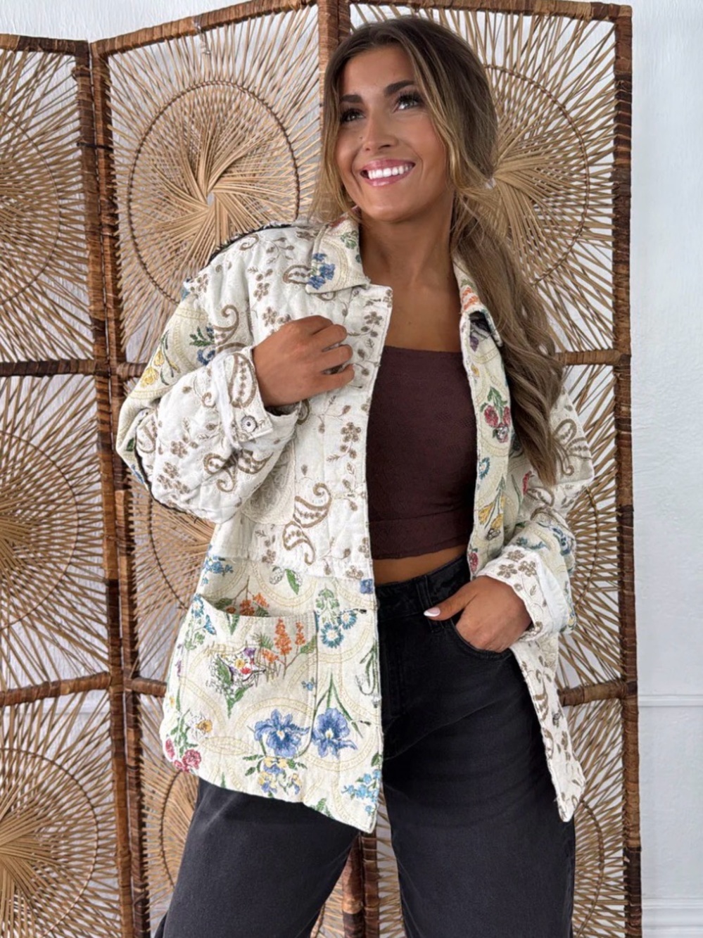 Everyday Chic Boutique Luminous Threads Jacket